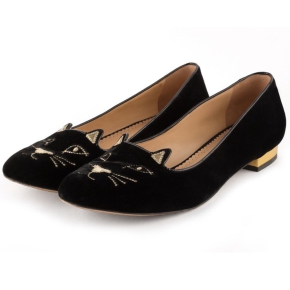 Charlotte Olympia Kitty Flats - Picture 2 of 13